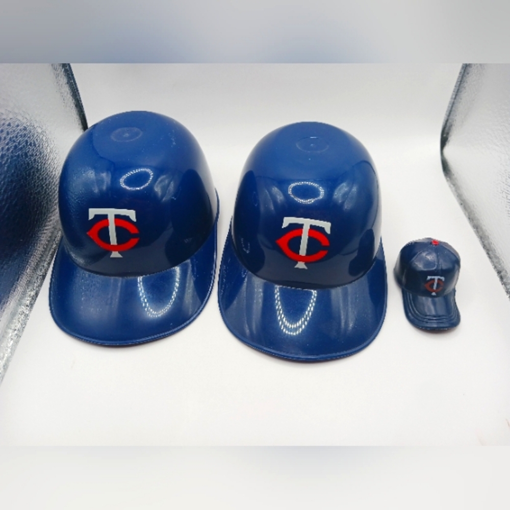 Minnesota Twins 5" Plastic  MLB Baseball Cap 2010 + 2" Baseball Cap -Plastic